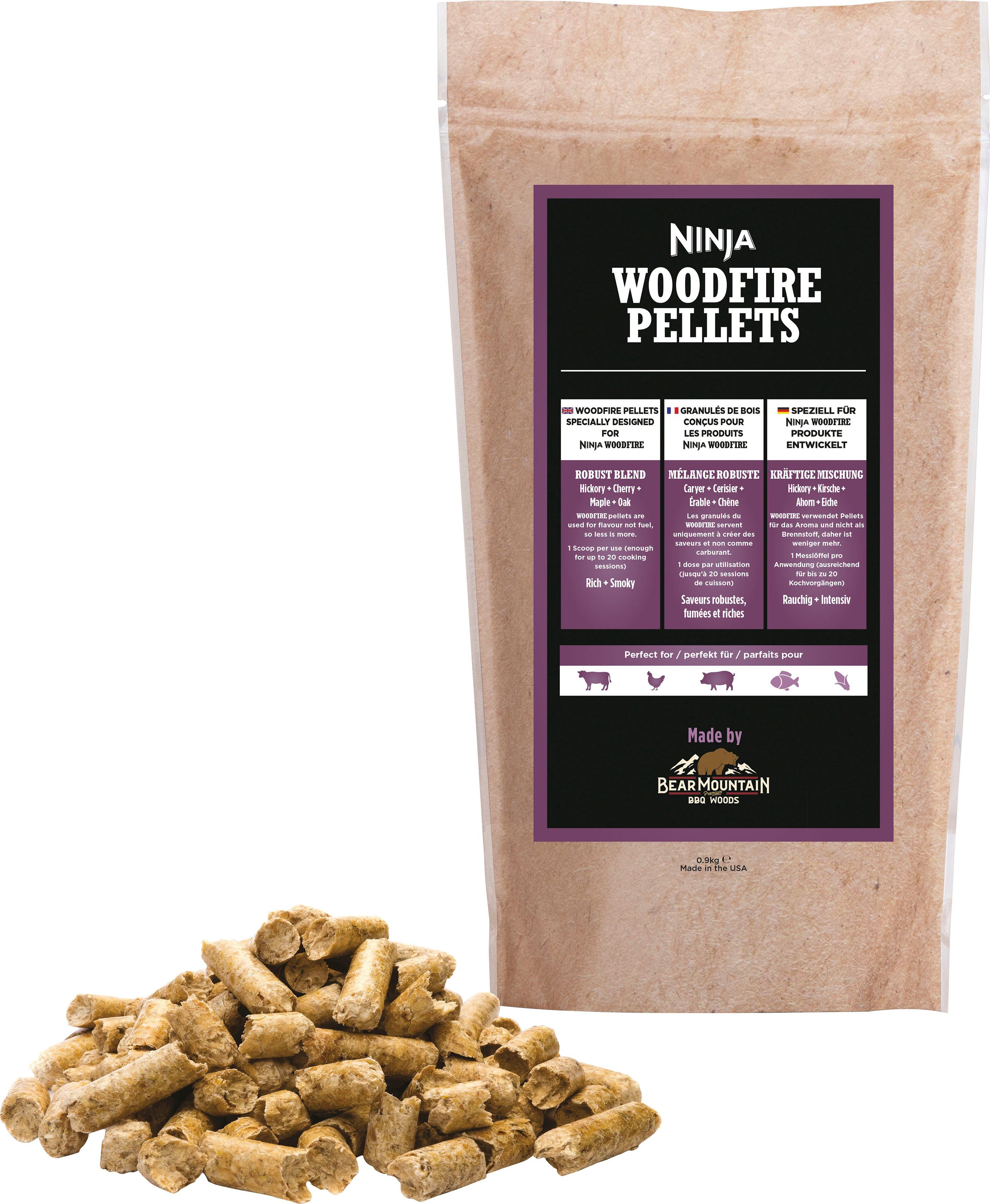 Holzpellets Ninja Woodfire Pellets Kräftige Mischung 900g XSKOGRBPLT2EU