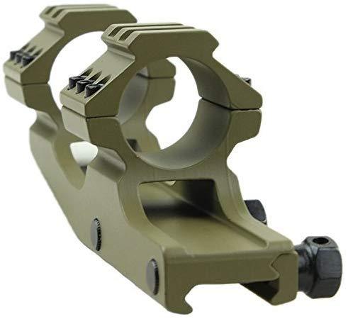 Green Blob Tactical Olive Drab Green 30mm / 1 inch Dual Ring Cantilever Scope Mount for Lasers, Flashlights, Nikon, Leupold, Vortex, Burris