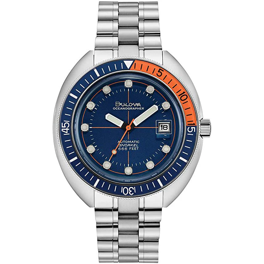 Orologio Bulova 96B321 Oceanographer blu