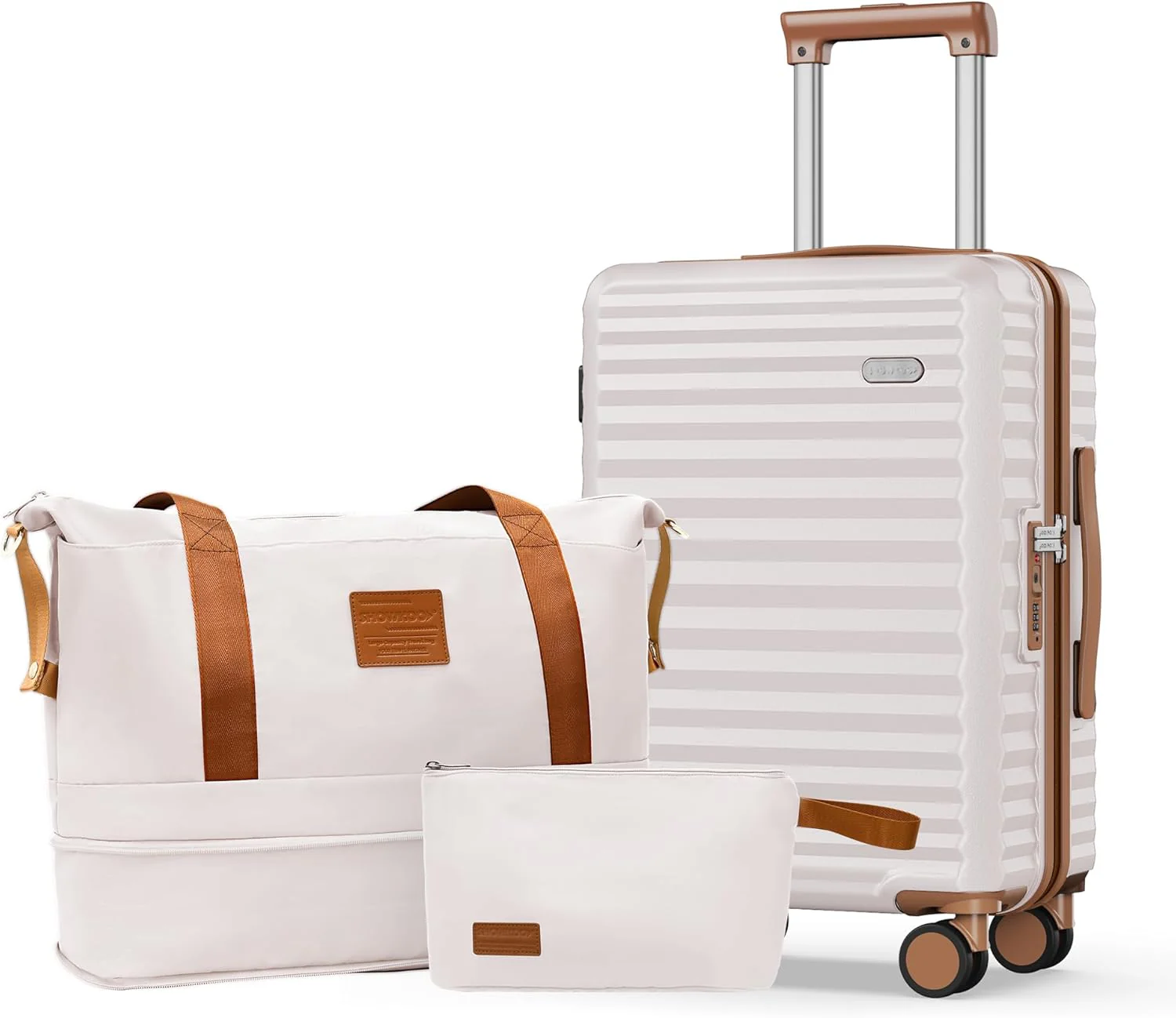 Luggage Sets 3 Piece Hardside Expandable Suitcase
