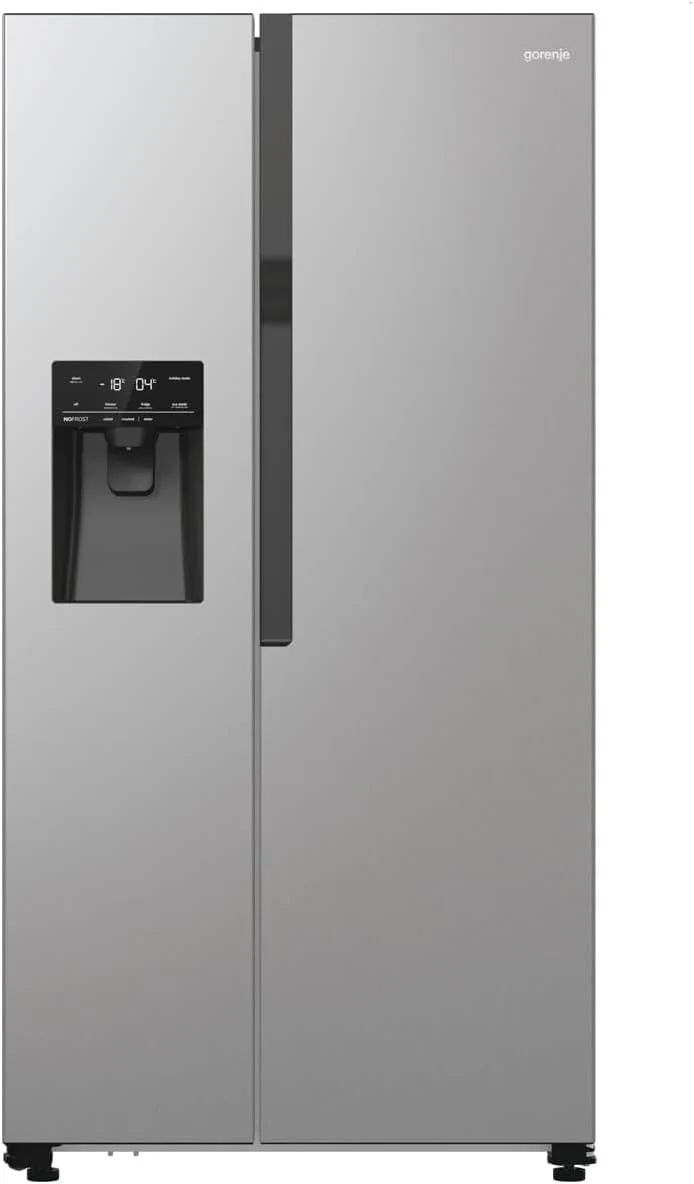 Gorenje NRR9ESXL Side by Side Kühl-Gefrier-Kombination Edelstahl