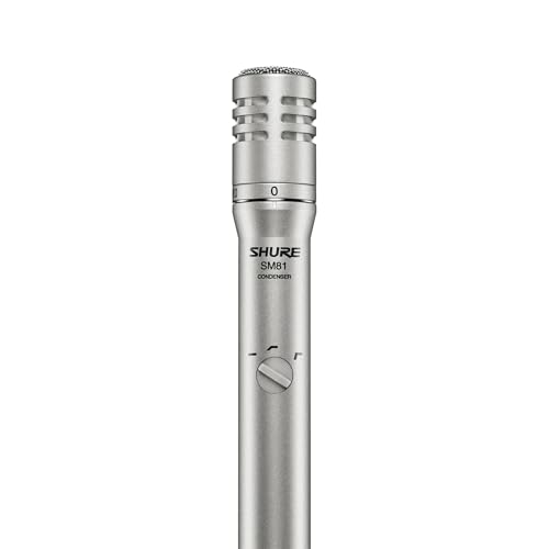 Shure sm81lc Microfono professionale sm 81lc
