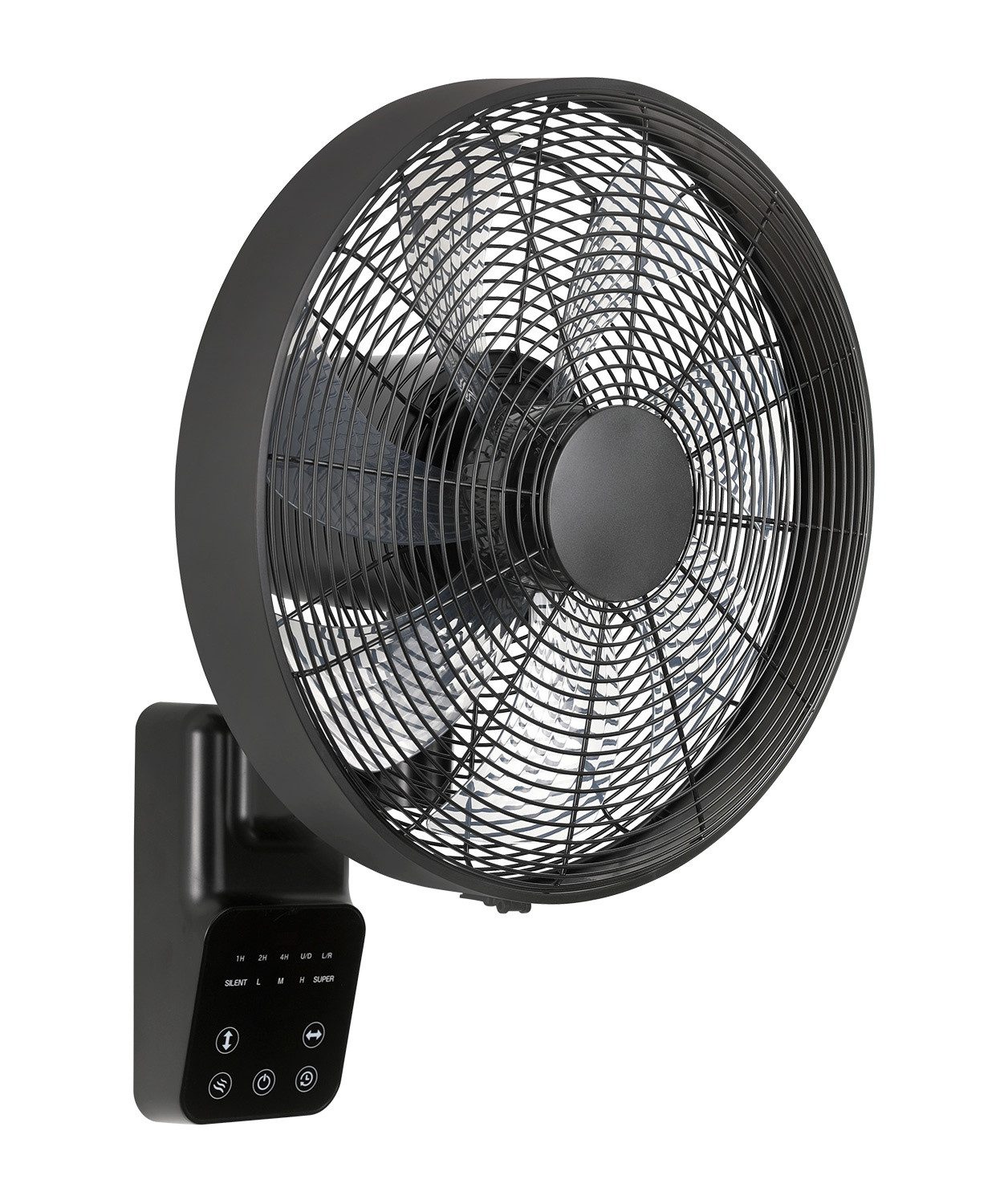 Wandventilator Wandventilator Airos Eco Design Wall II Schwarz