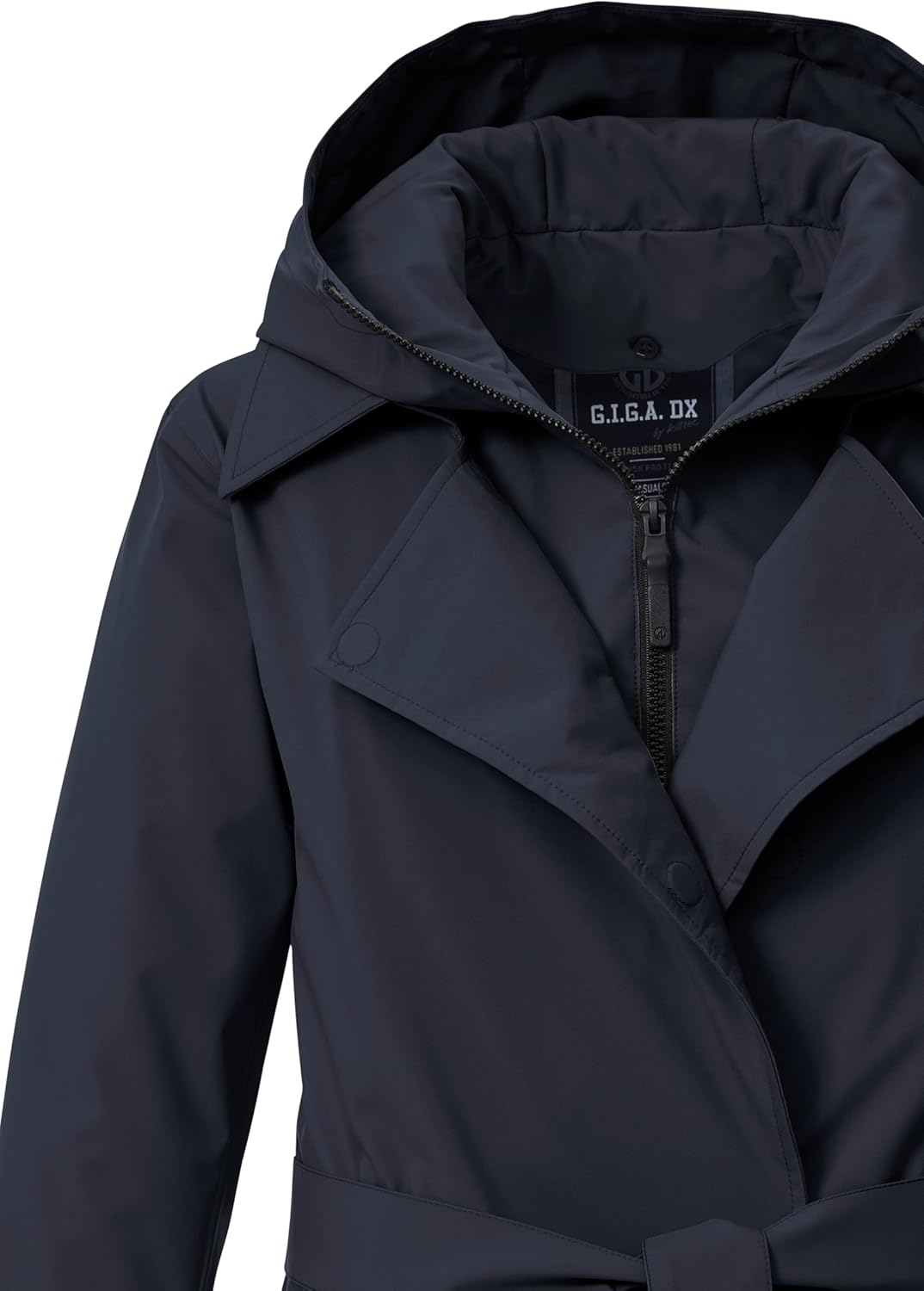 G.I.G.A. DX Damen Gs 82 Wmn Prk Funktionsparka/Mantel mit abknöpfbarer Kapuze und abzippbarem Gilet
