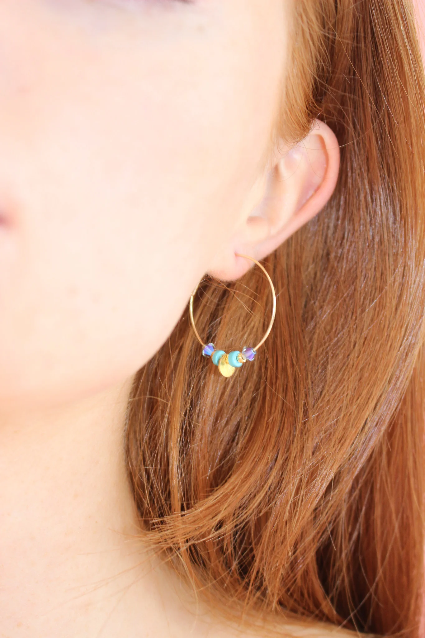 K Kajoux Wild Fire Hoops