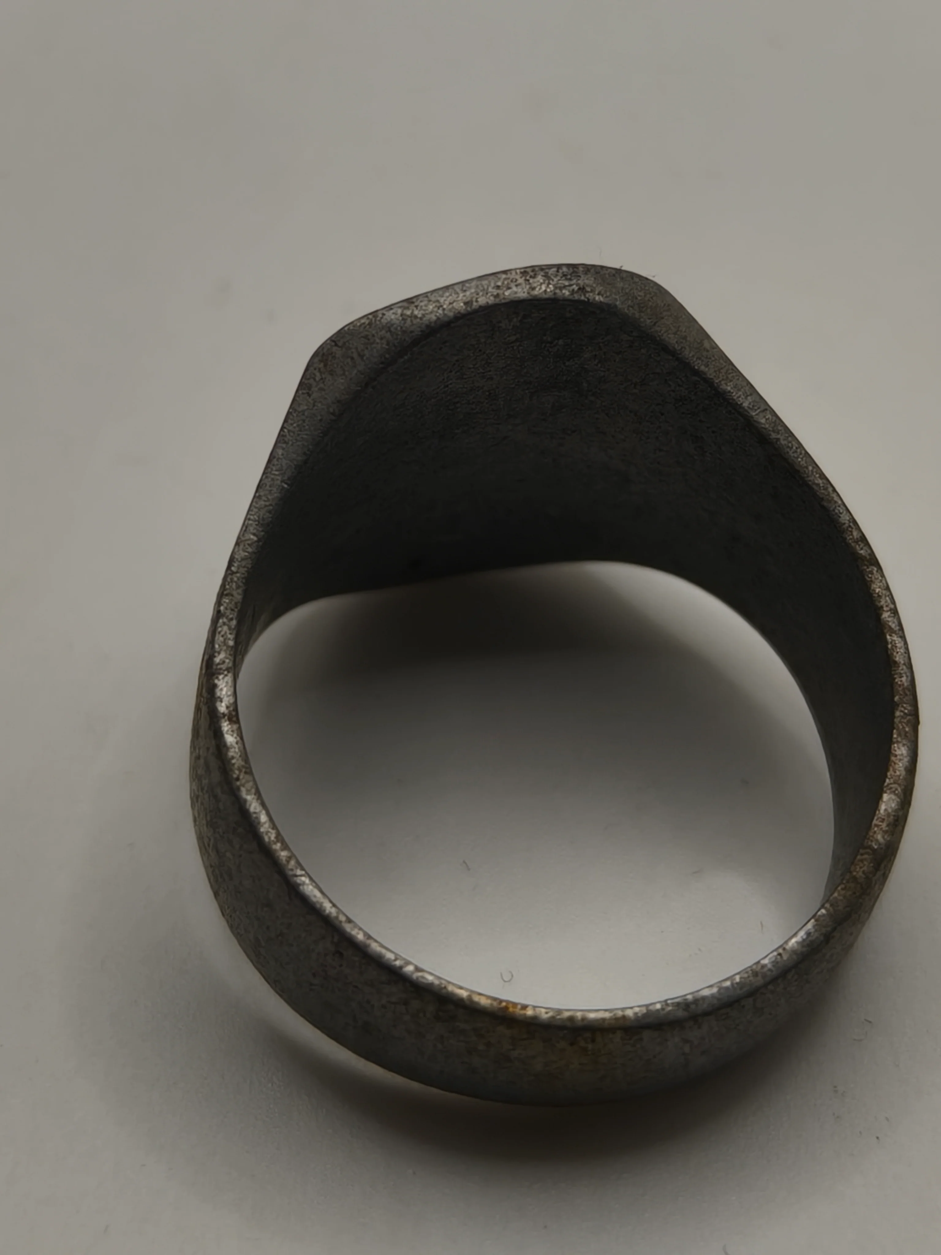 Phalanx Ring, Trench Art. Spanish Civil War.