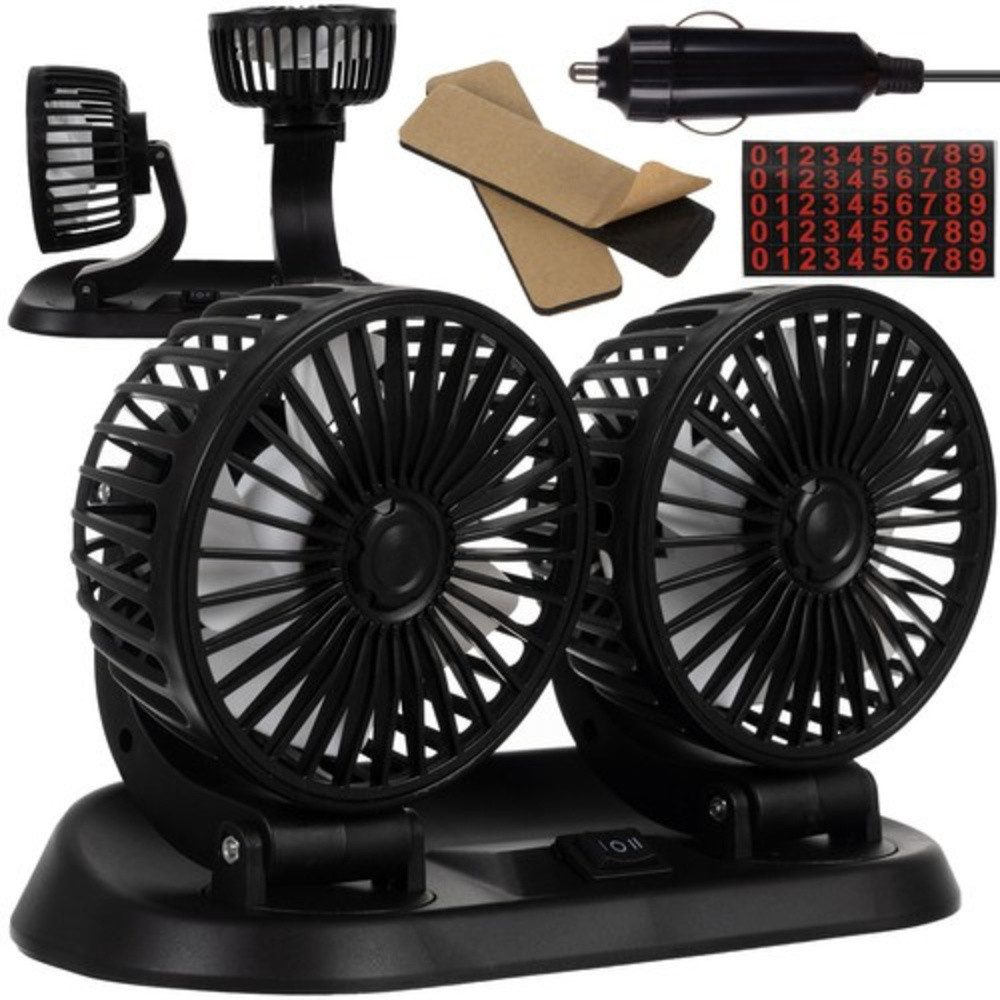 Standventilator Mini Auto Ventilator Doppellüfter