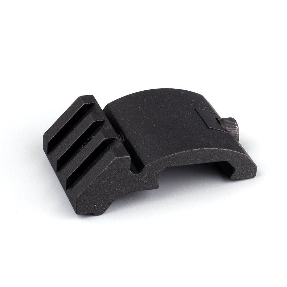 45 Degree Offset Low Profile Rifle Side Rail Mount for Red Dot Scope