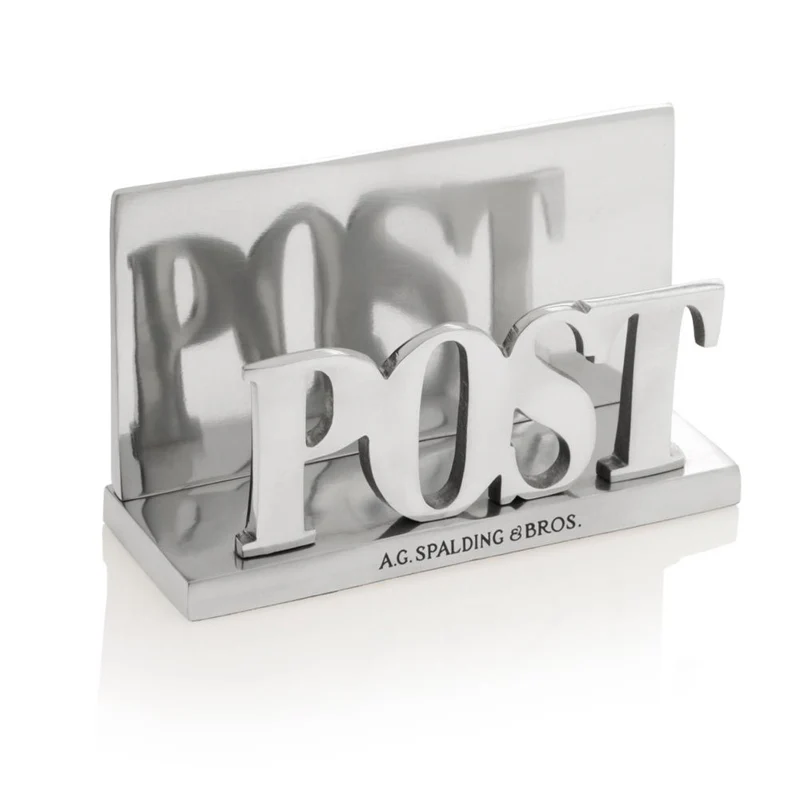 Porta lettere POST Spalding & Bros in fusione d'alluminio 862781U828