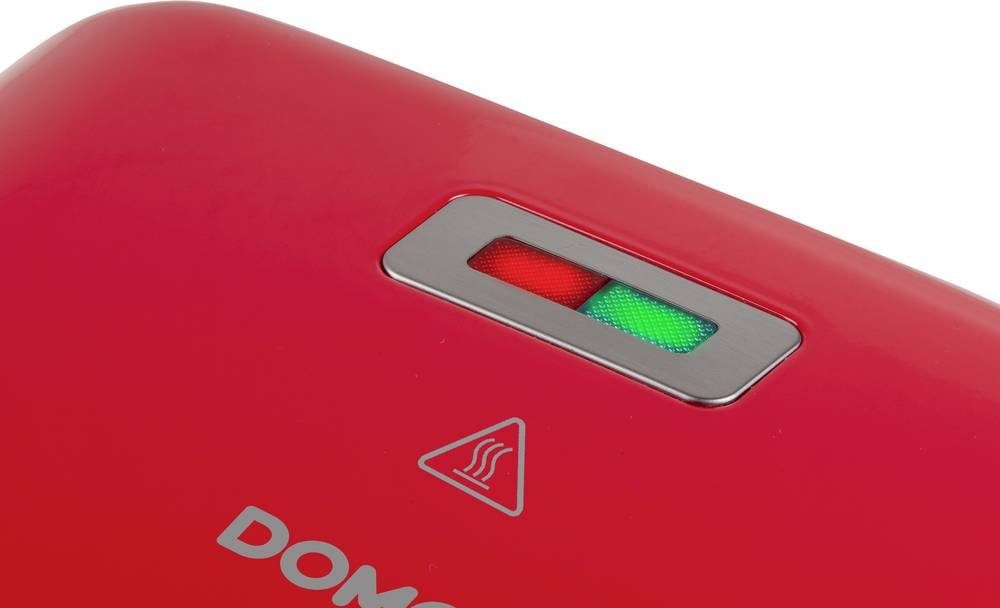 Waffeleisen DOMO Snack Party 5in1 Sandwich-Toaster Cool-Touch-Gehäuse, Antihaftbes