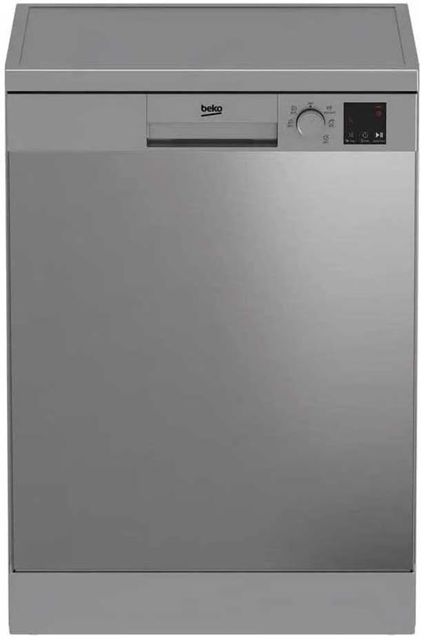 Beko - dfn05321x, Lavastoviglie 13 coperti, 5 programmi, 49 dB, Classe A++, acciaio