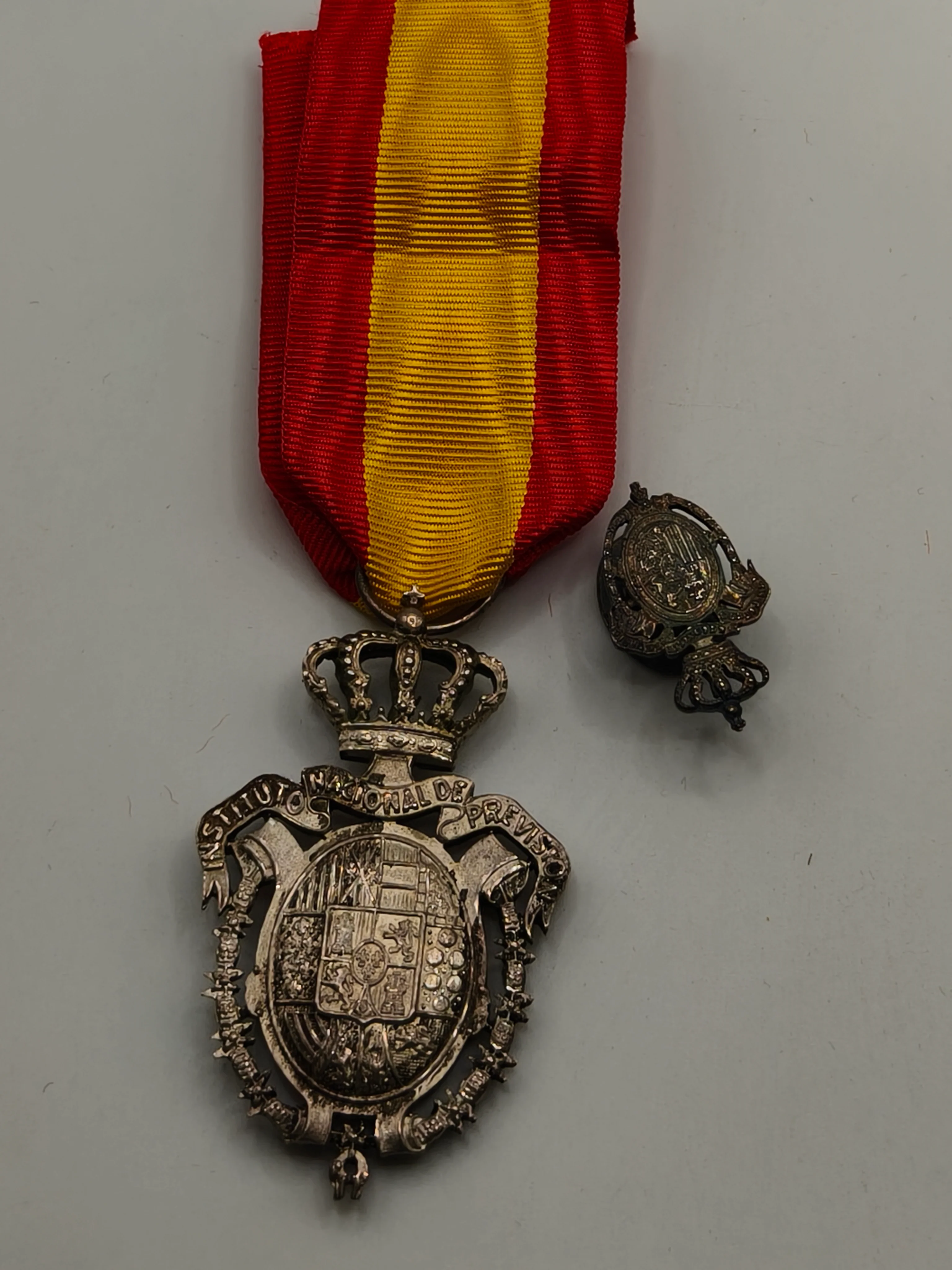Medalla Instituto previsi��n Alfonso XIII