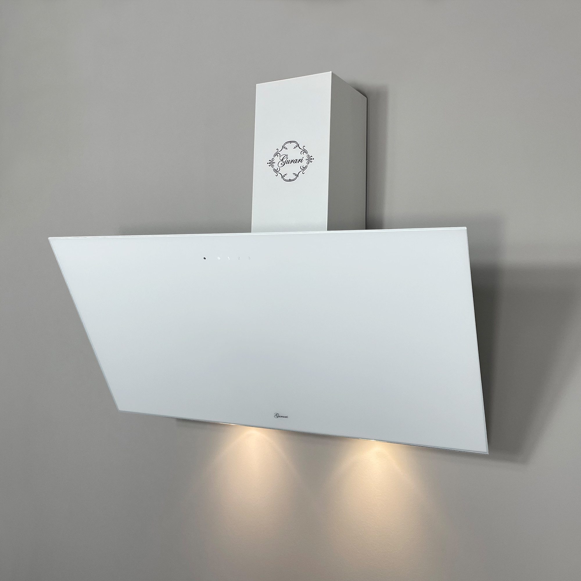 Kopffreihaube GCH 286 WH 90 PRIME N Dunstabzugshaube 1000 m³/h, TouchControl