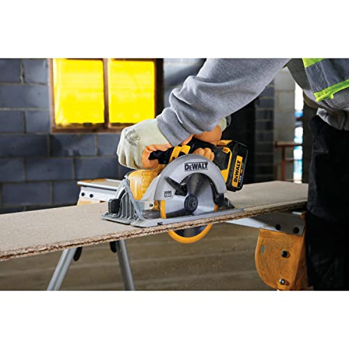 DeWalt DCS391NT XJ Sega circolare a batteria, in valigetta TSTAK senza batteria e caricabatterie, 18 volts : Amazon.it: Fai da te