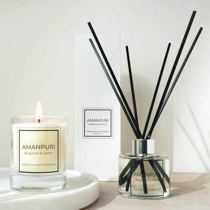 Amanpuri Room Diffuser Refill a?? 300ml | Citrus, Amber & Woody Fragrance