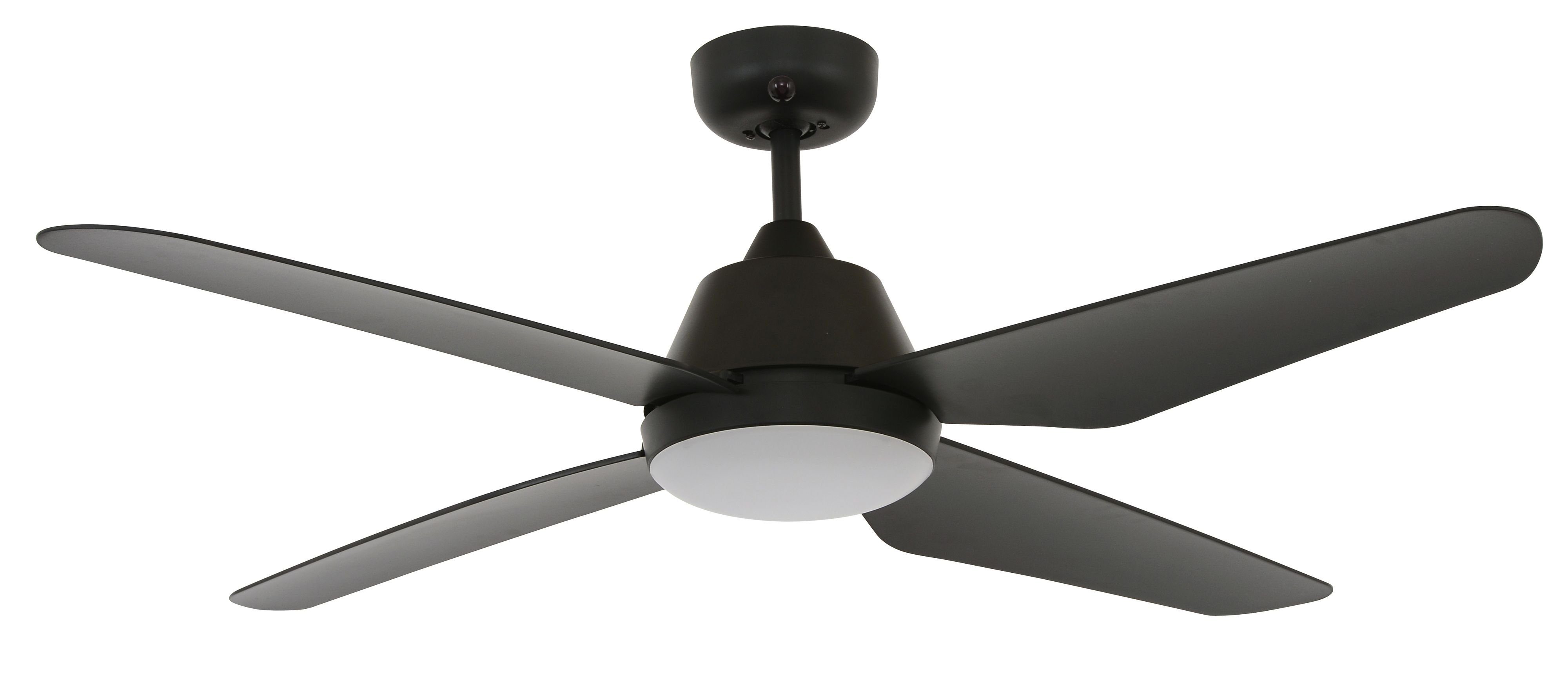 Deckenventilator Deckenventilator Aria Schwarz 122 cm mit LED