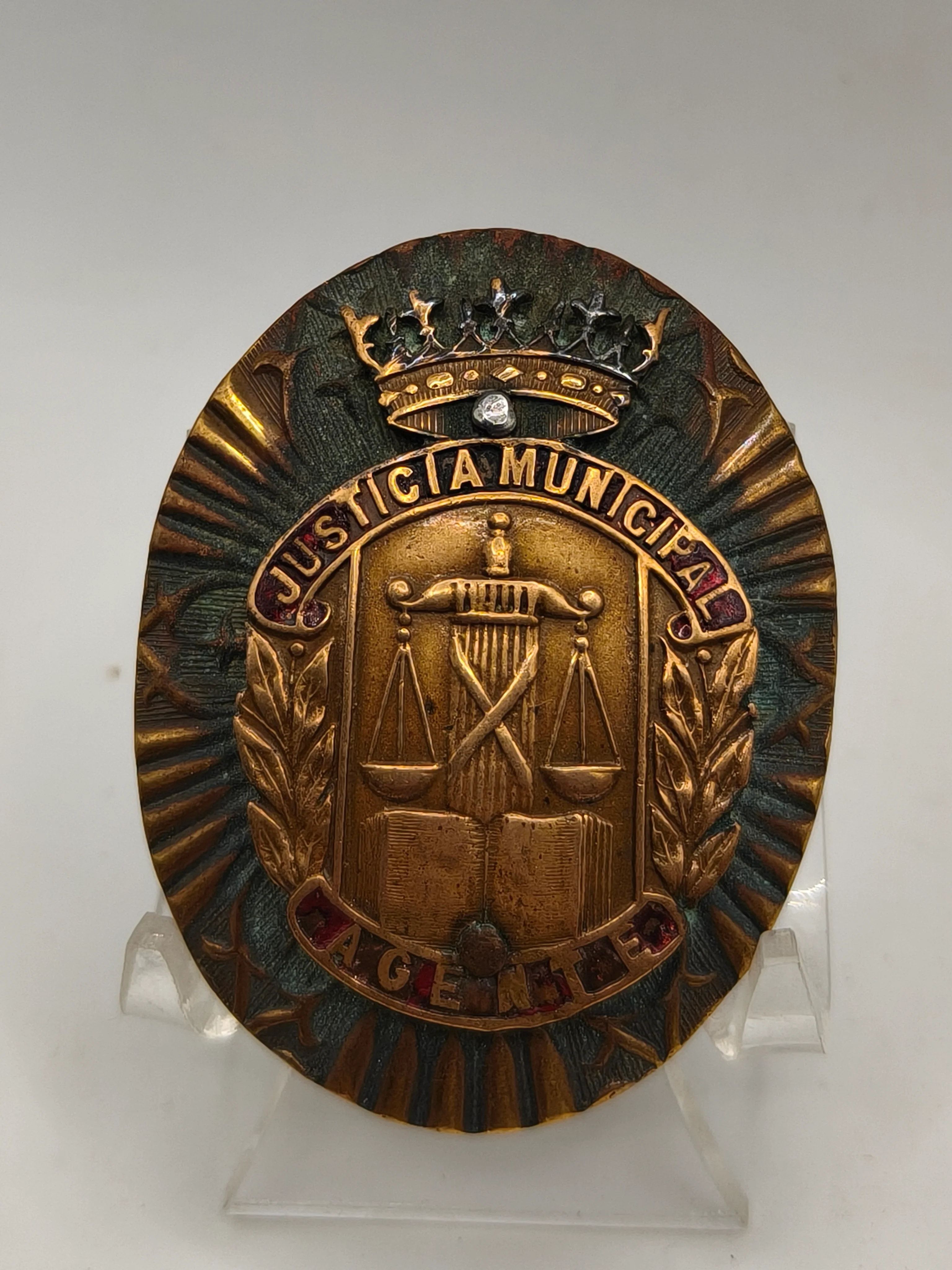 Placa Justicia Municipal ��poca Franco