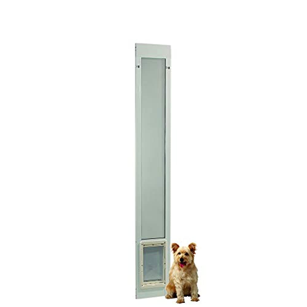 Ideal Pet Glass Pet Door, Aluminum, 77.6 in. H X 11.5 in. W