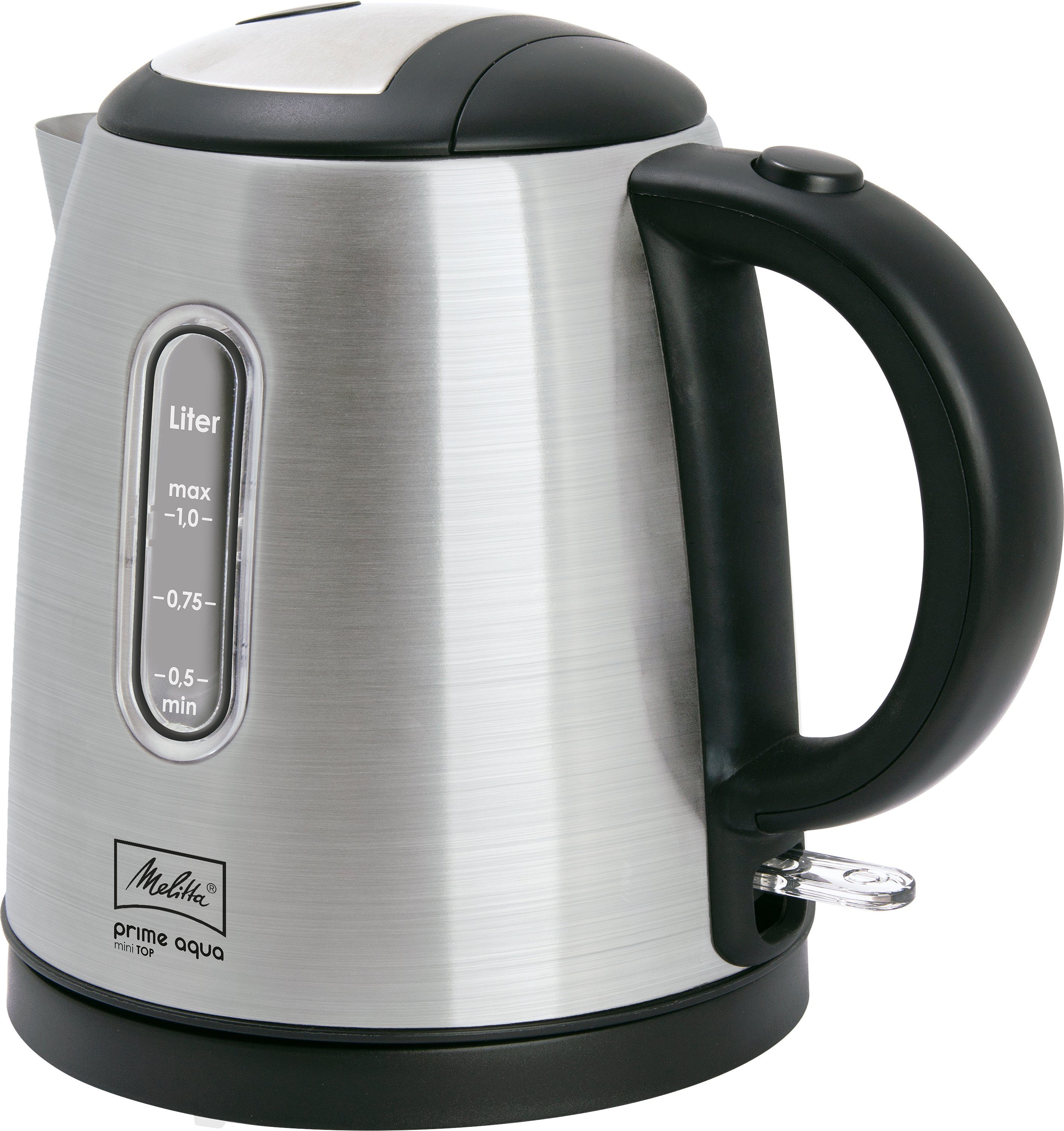 Wasserkocher Prime Aqua Mini Top 1018-03 1L Edelstahl 2200 W