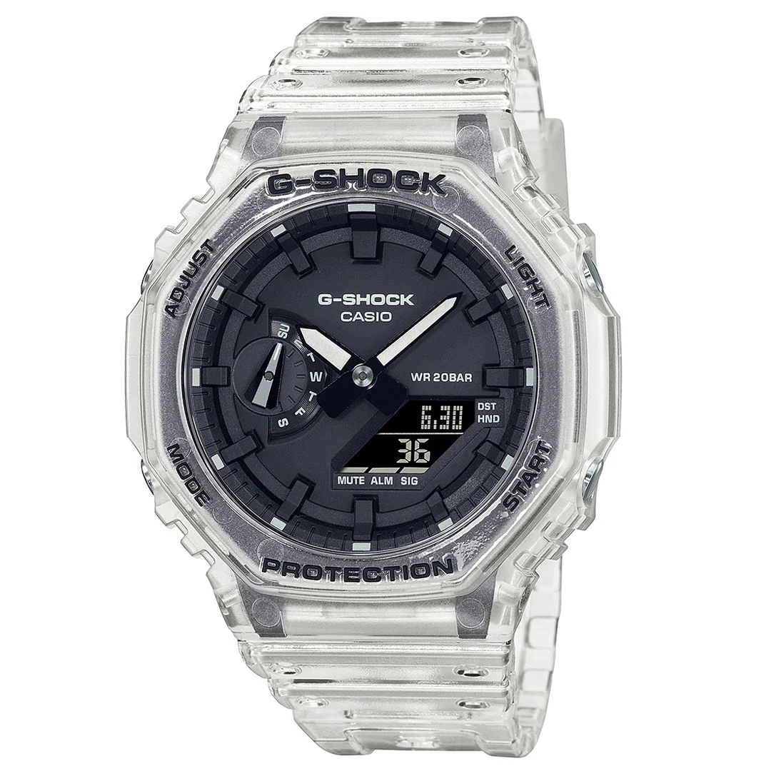 Orologio G-Shock GA-2100SKE-7AER Skeleton trasparente