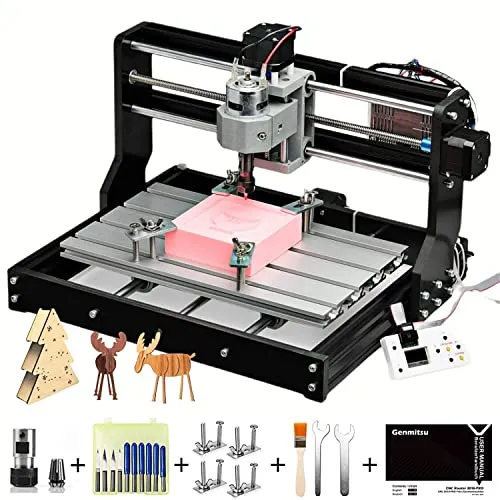 Genmitsu CNC 3018 PRO Router Kit GRBL Control 3 Axis Wood Carving Milling Engraving Machine