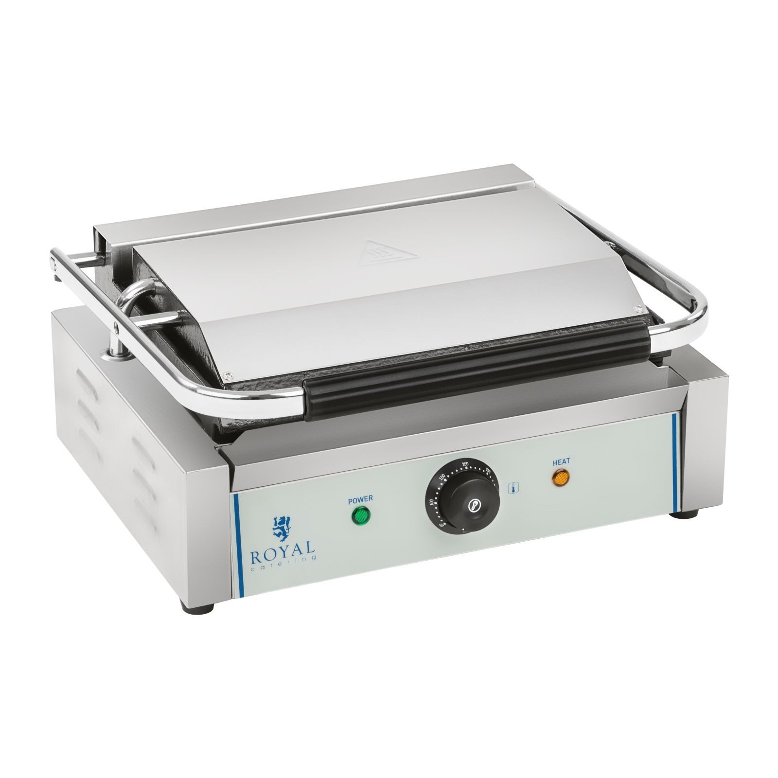 Kontaktgrill Tischgrill Elektrogrill Panini Grill Sandwich Maker geriffelt 2200W