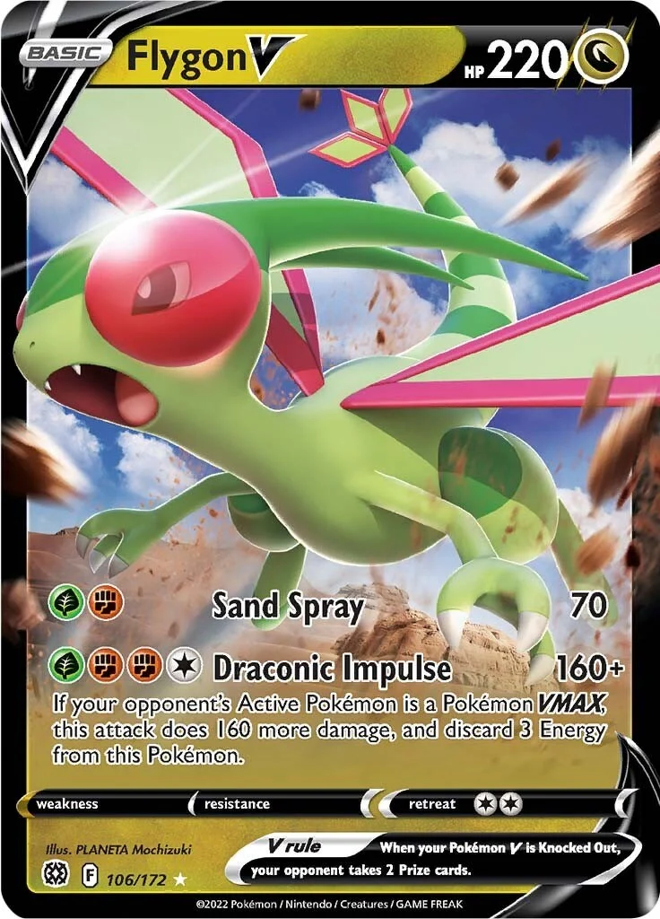 Flygon V (106/172) (SWSH09)