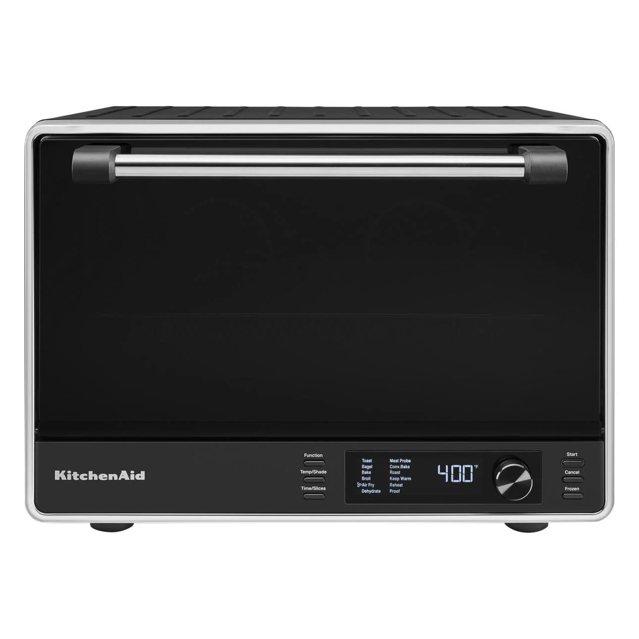 KitchenAid Dual Convection Countertop Oven with Air Fry and Temperature Probe, Black Matte, KCO224BM