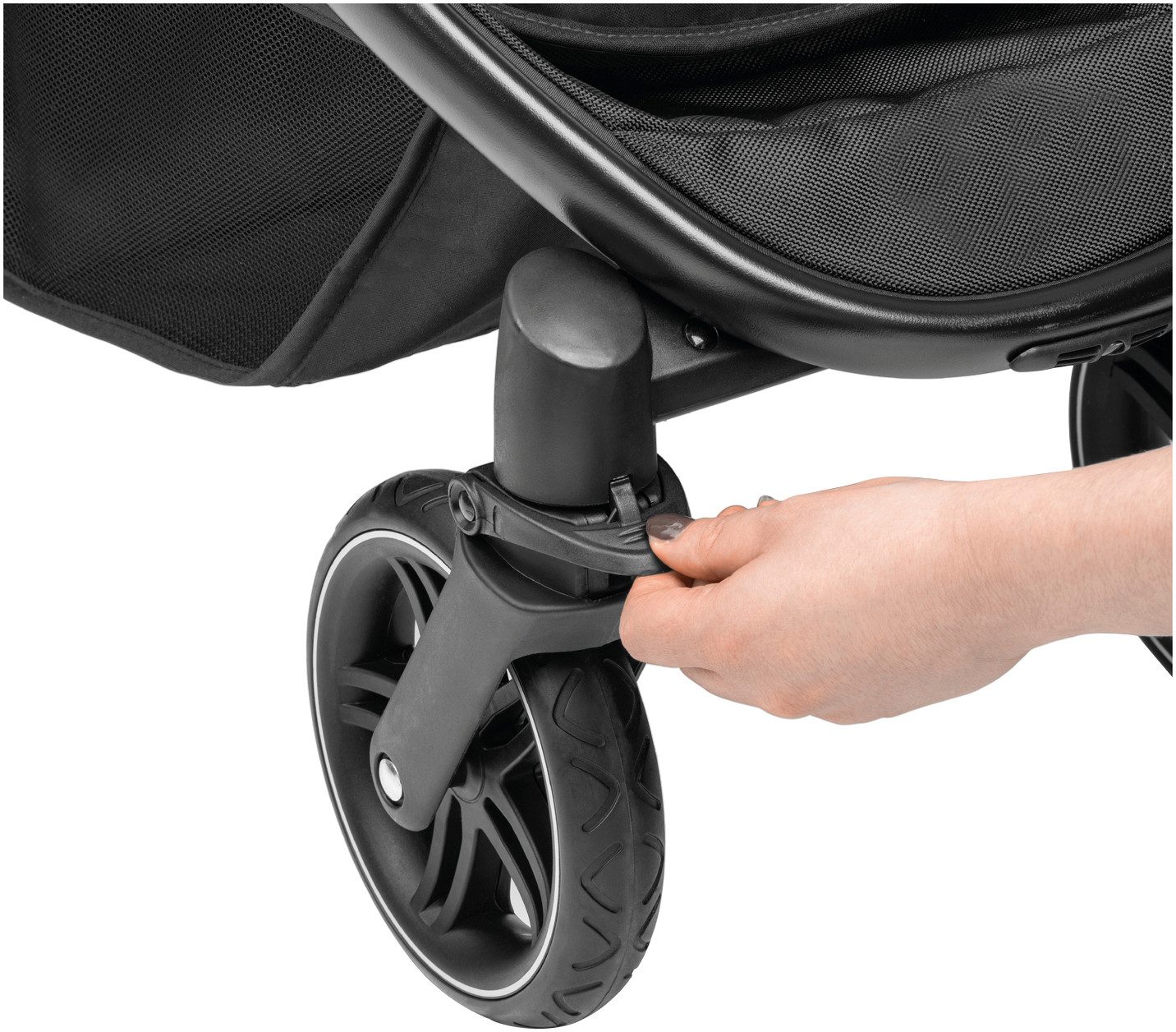 Kinder-Buggy Uptown, Black Melange