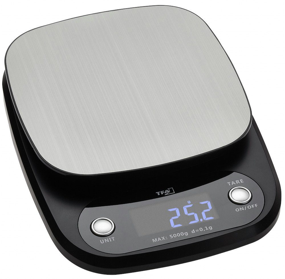 Küchenwaage digitale Waage APPLE PIE TFA 50.2005.10 Tara Funktion LCD Anzeige