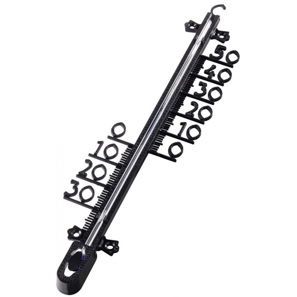 Fensterthermometer Hama Thermometer schwarz für präzise Messungen.