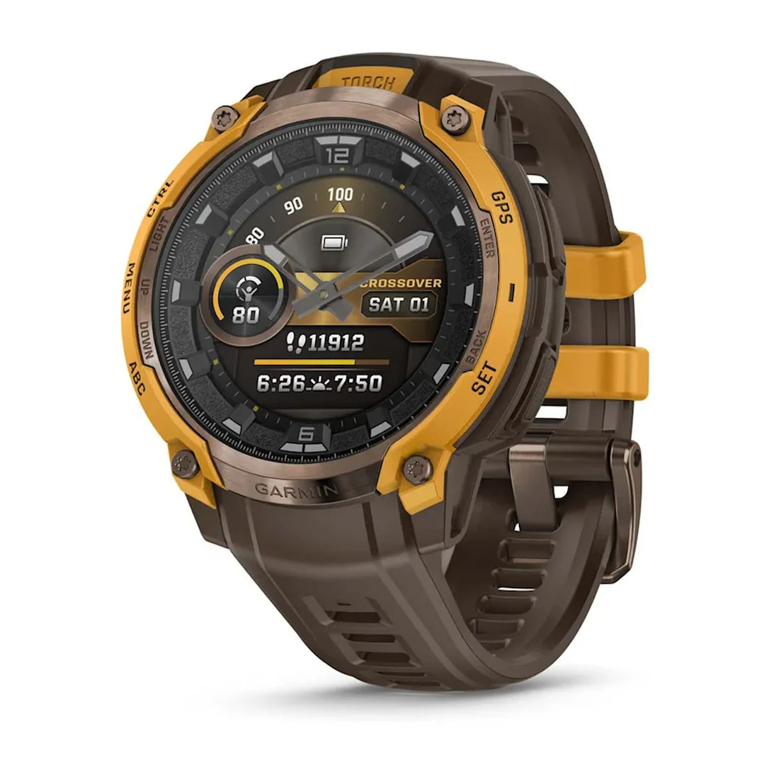 Orologio Garmin Instinct Crossover Amoled 47mm Bronze 010-03398-01