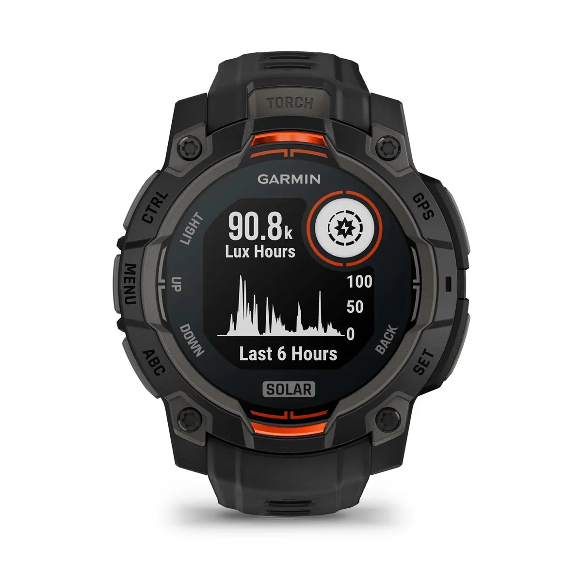 Orologio Garmin Instinct 3 solar 45mm nero 010-02934-00