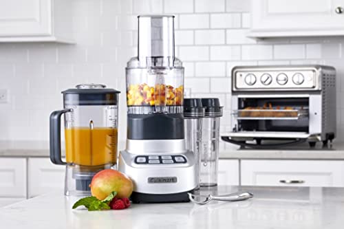 Cuisinart BFP 650 1 HP Blender/Food Processor, Silver, 3_cup: Home & Kitchen