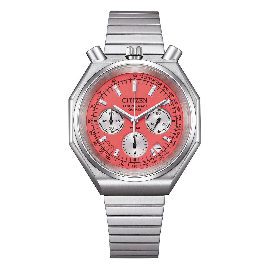 Orologio Citizen The Luminous Brothers acciaio quadrante rosa AN3700-89Z