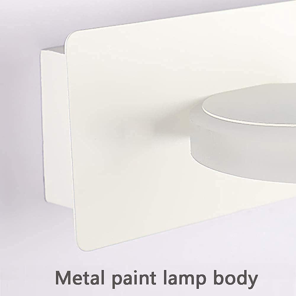 3 Köpfe Führte Spiegel Vorderseite Licht Bad Wandlampe Make-Up Lichter Für Umkleidetisch, Warm Weiß
