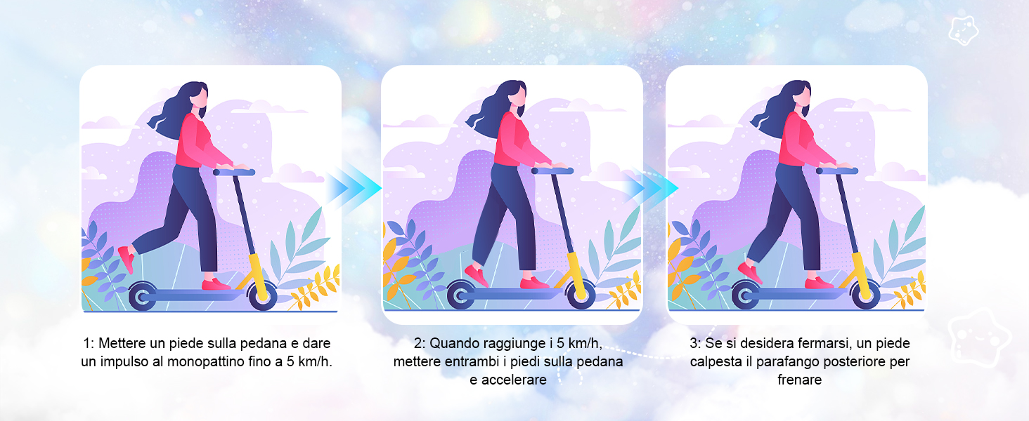 RCB Monopattino Elettrico Bambini