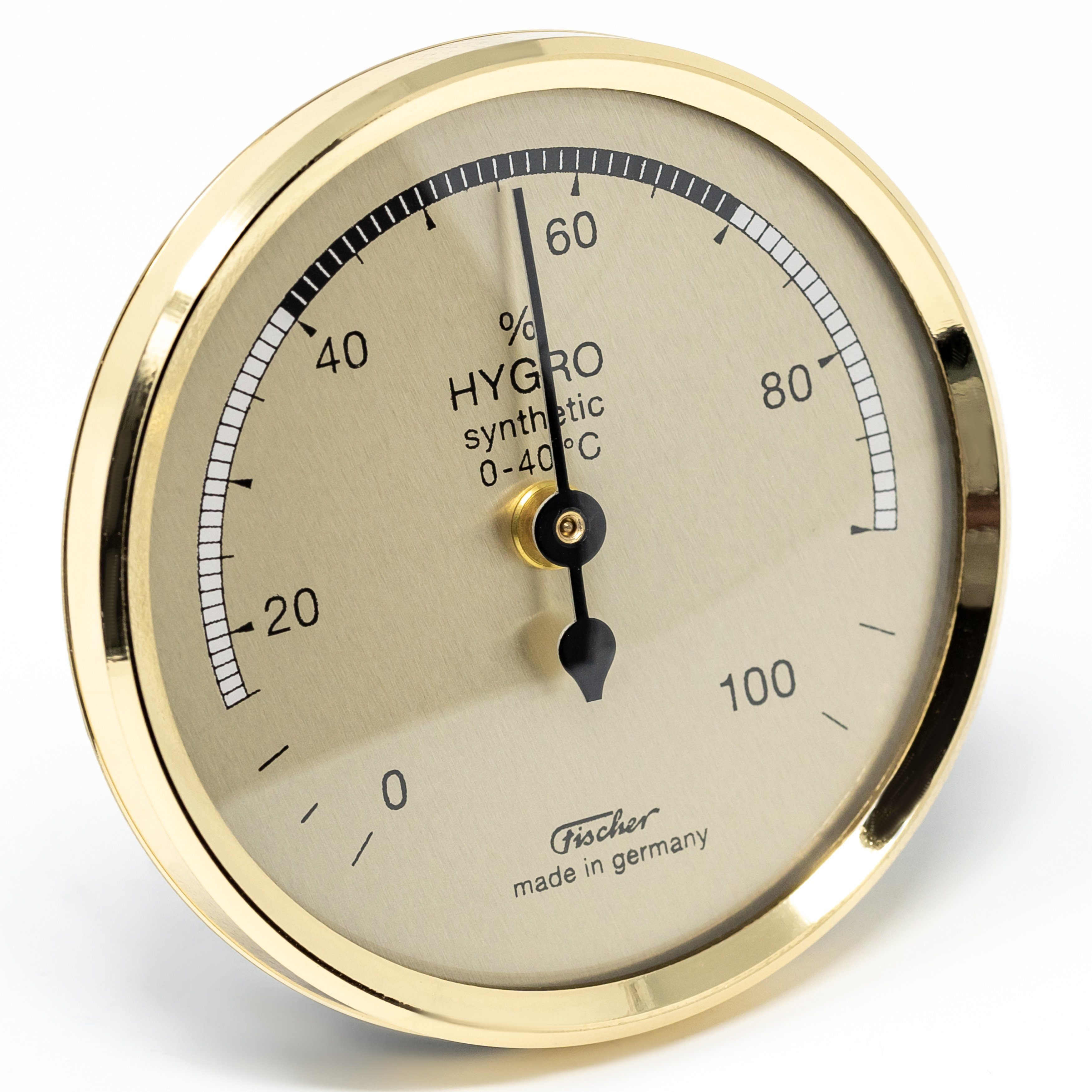 Hygrometer Fischer 150, Hygrometer synthetic 68 mm Made in Germany