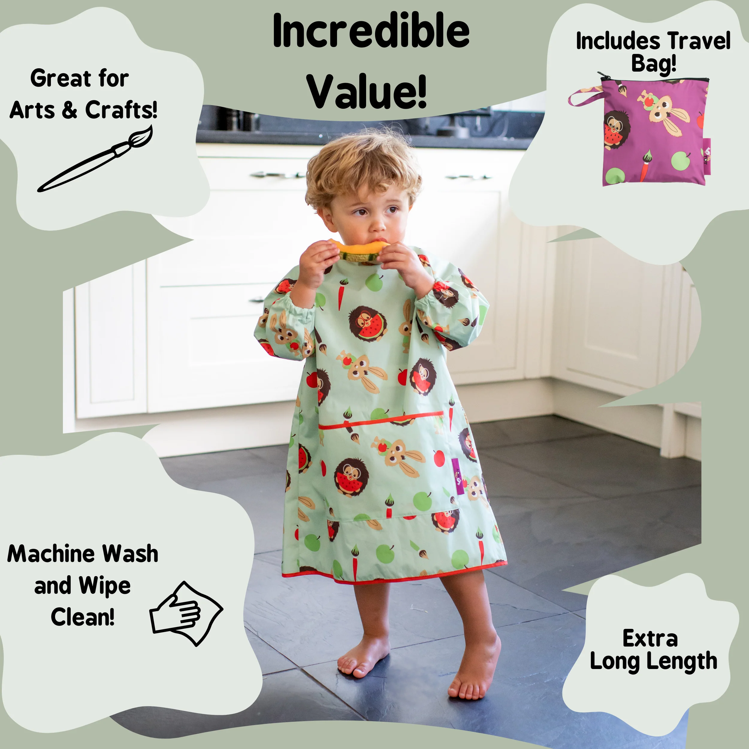 Long Length Coverall Bib