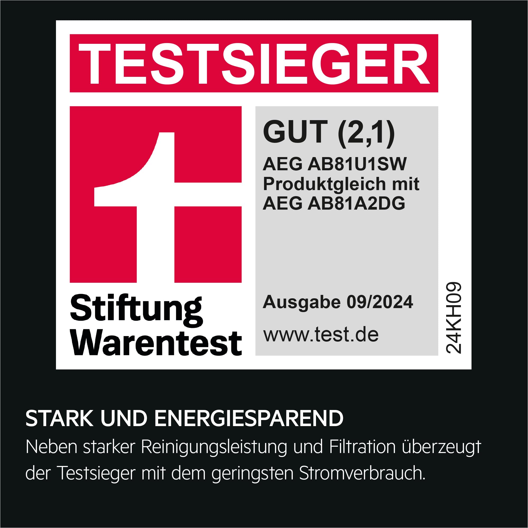 Staubsauger mit Beutel AEG Ultimate 8000 AB81U1SW, 5 Liter, HEPA-Filter, AllFloor Bodendüse mit LED-Licht und 3-in-1 Multifunktionsdüse