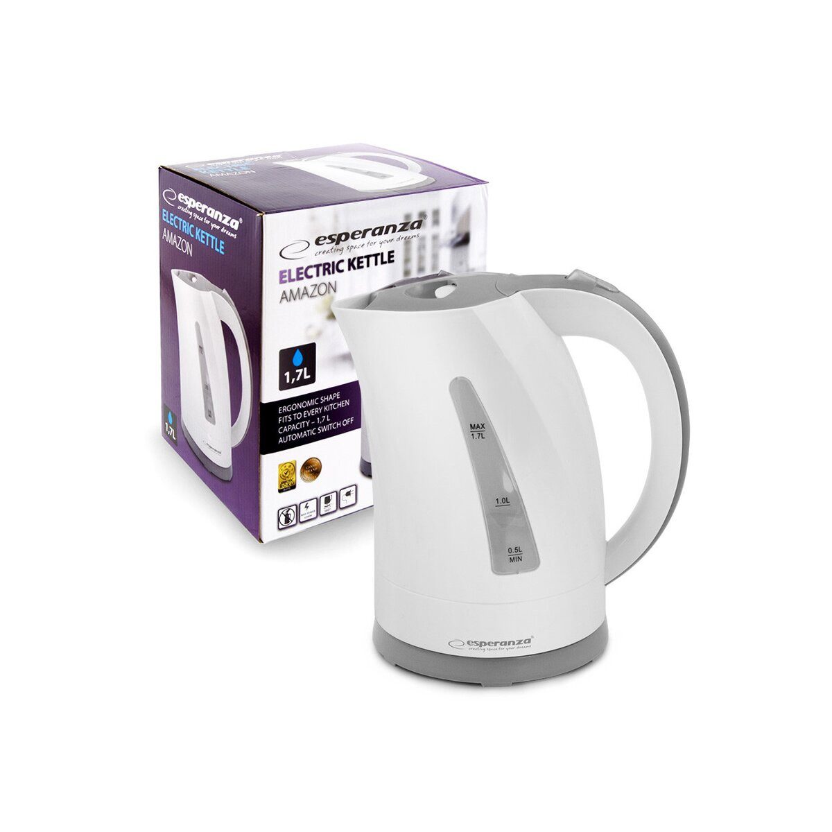 Wasserkocher Wasserkocher Esperanza Amazon 1,7 l