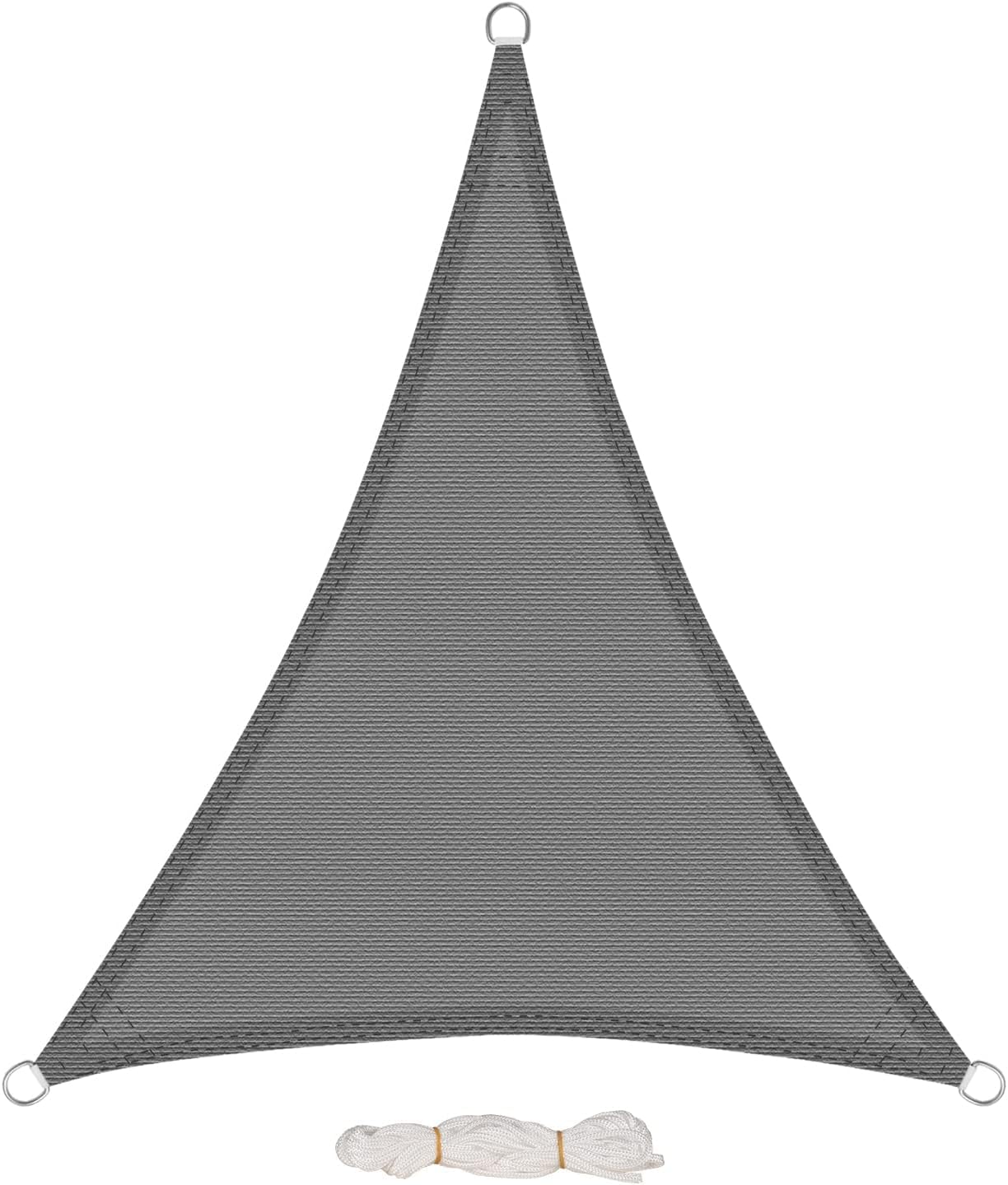 EUGAD Tenda a Vela Impermeabile Vela Ombreggiante Parasole Protezione HDPE Raggi UV 95% per Esterno Giardino per Esterno, Giardino e Terrazza, Piscina