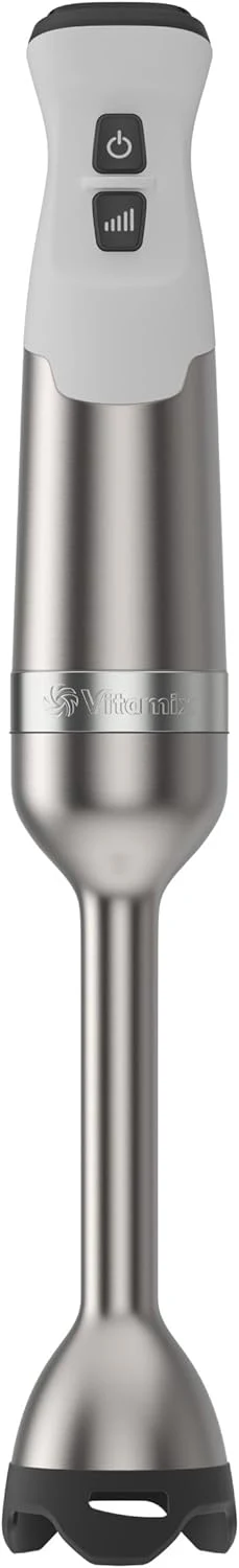 Vitamix 5-Speed Immersion Blender, Professional-Grade Hand Blender with 625-Watt Motor and Stainless-Steel Blade, Stainless Steel/Black