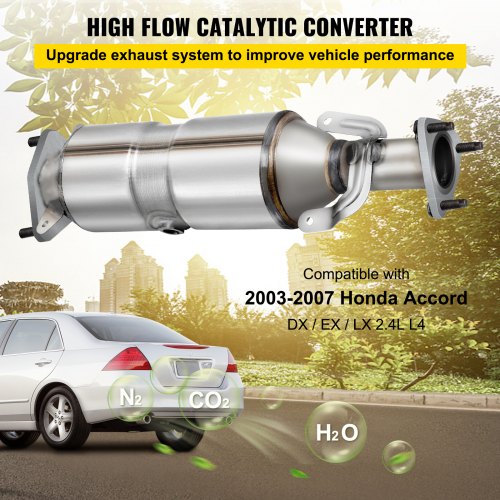VEVOR Katalysator Direct Sliver für Honda Accord 2003-2007