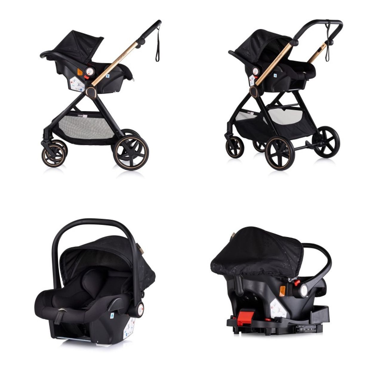 Kombi-Kinderwagen Kombikinderwagen 3in1 Marbella