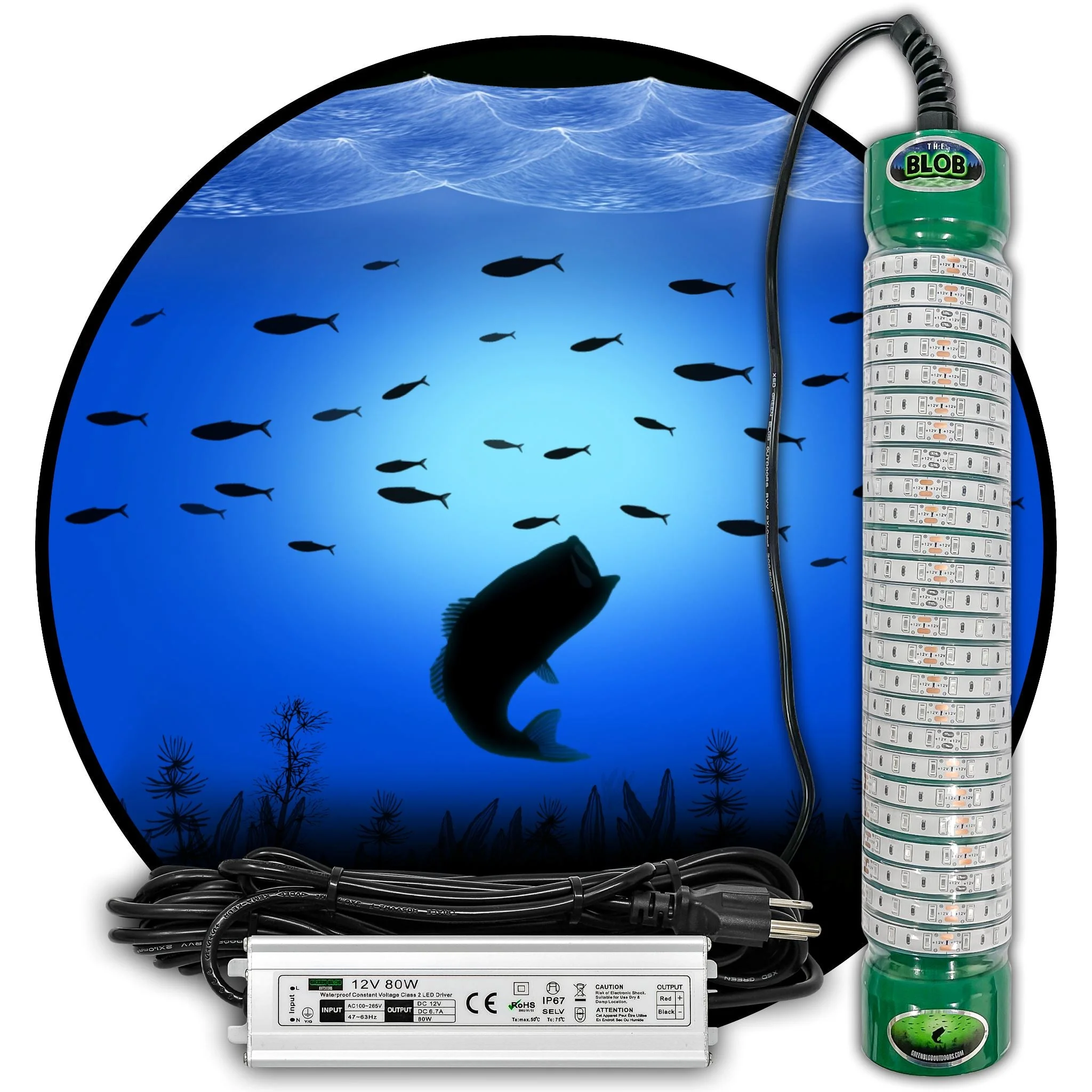 Build Your Blob LED Underwater Fishing Lights