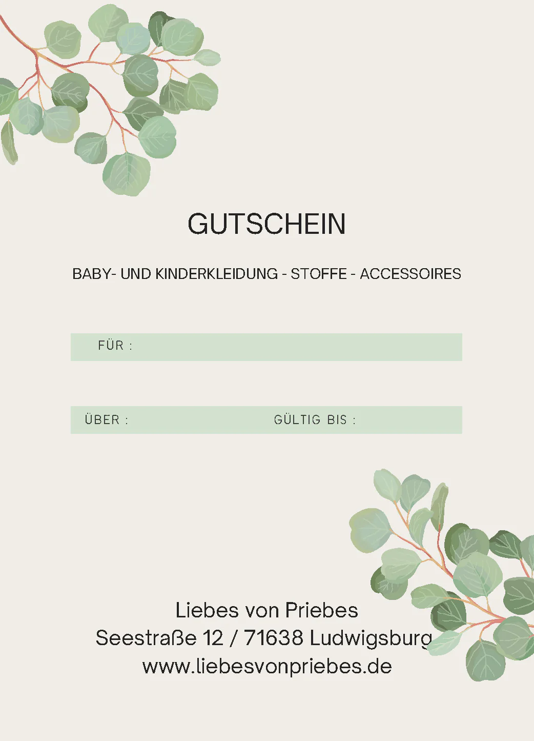 GUTSCHEIN