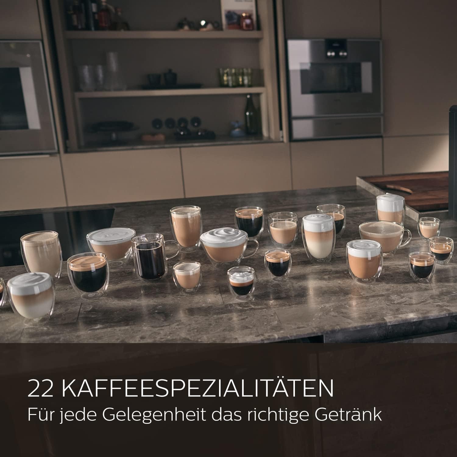 Saeco GranAroma Fully Automatic Espresso Machine, 16 Beverages, 6 User Profiles, Colored TFT Display, Metal Front, SM6585/00