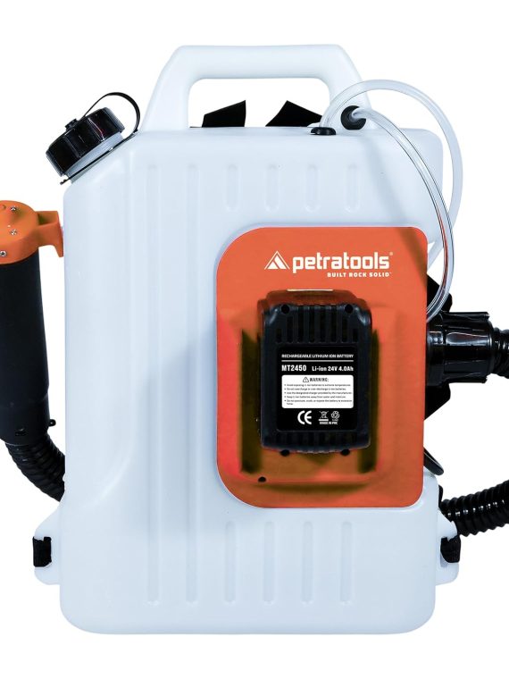 Cordless ULV Cold Fogger Backpack Sprayer, 2.6 Gallon &ndash; Battery Powered Mosquito Fogger for Outdoor Use