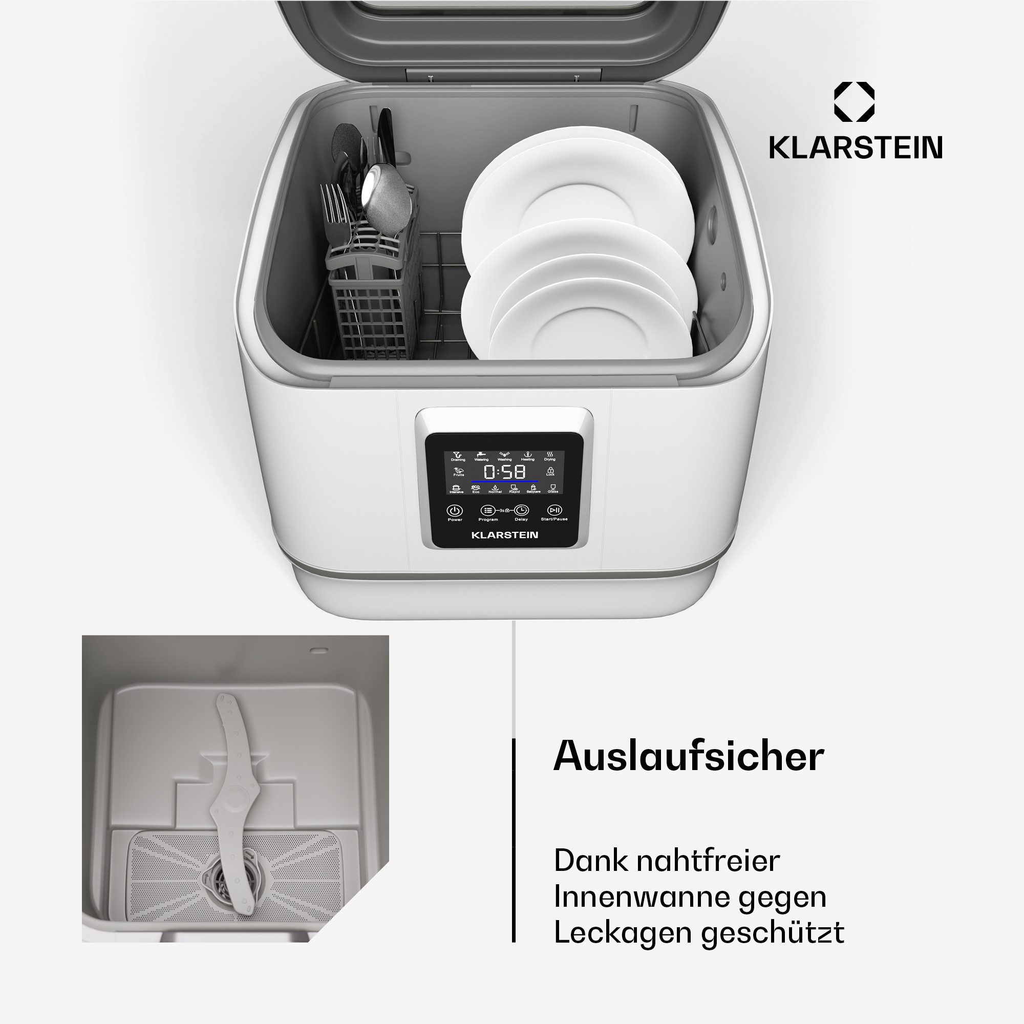 Tischgeschirrspüler DWM1--Kl-SS-W 10046298